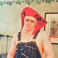 Duckie red jesters hat