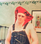 Duckie red jesters hat