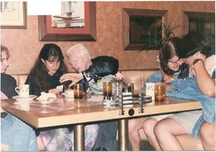 Duckie Wins Lisa Jill Daniel Yordi diner booth